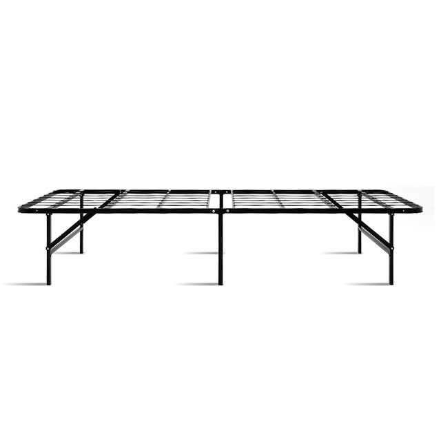 Artiss Folding Bed Frame Metal Base - Single