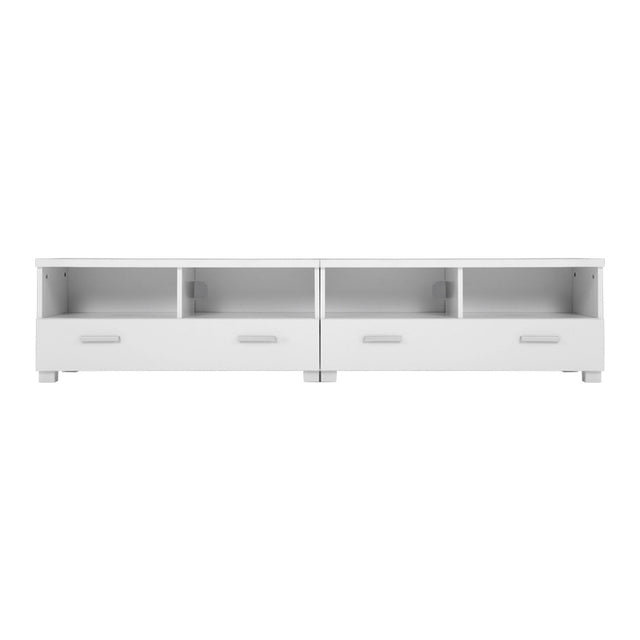 Artiss TV Cabinet Entertainment Unit 180cm White Eddie