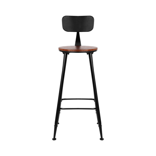 Artiss 4x Bar Stools Vintage Metal Chairs