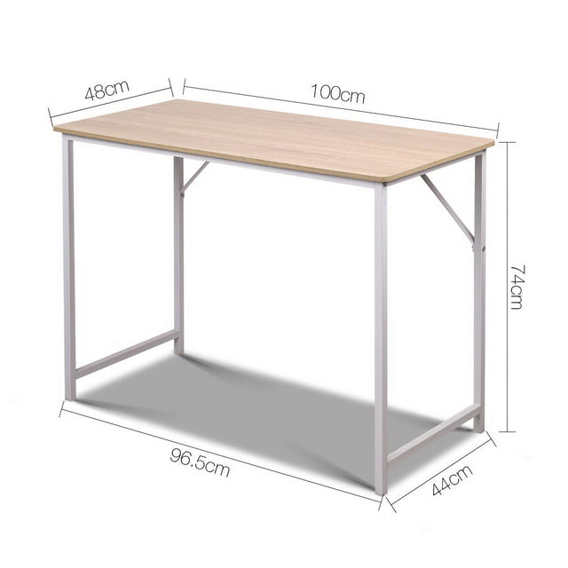 Artiss Computer Desk Oak 100CM