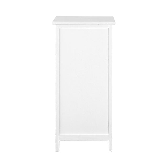 Artiss Bedside Table Bathroom Storage Cabinet 3 Drawers White